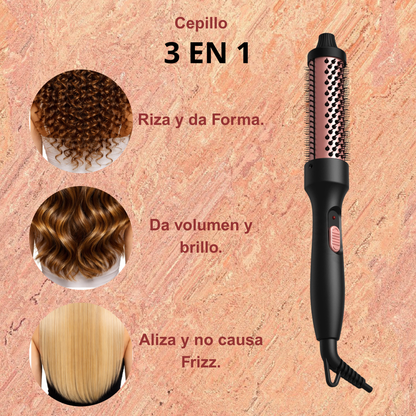Cepillo Térmico 3 en 1