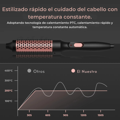 Cepillo Térmico 3 en 1